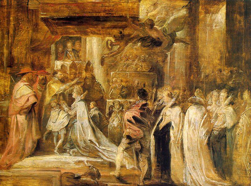 Peter Paul Rubens The Coronation of Marie de Medici Germany oil painting art